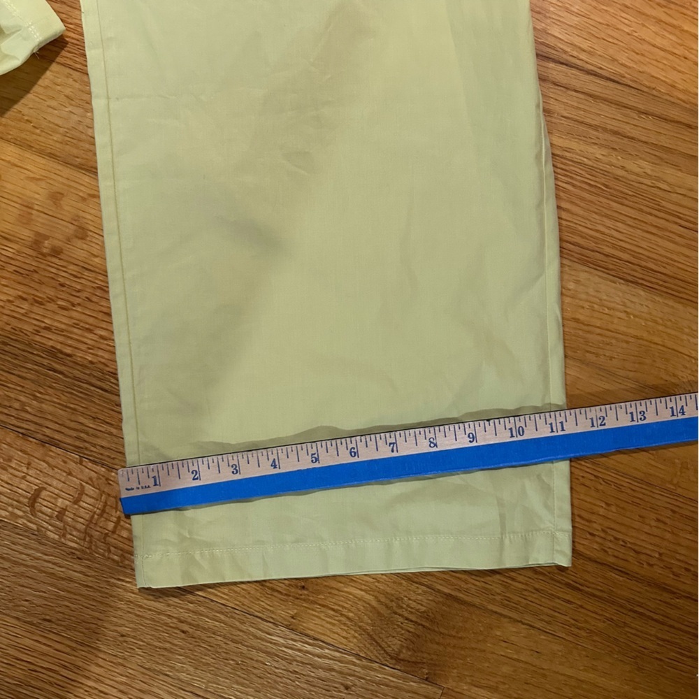 Zara Pale Yellow Long Sleeve Drawstring Jumpsuit - Picture 8 of 10
